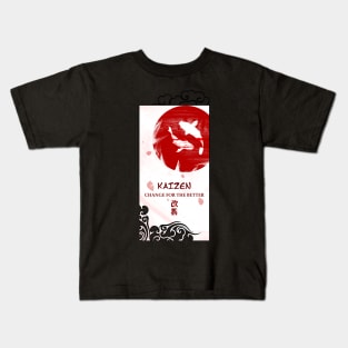 Kaizen: Change for the better Kids T-Shirt